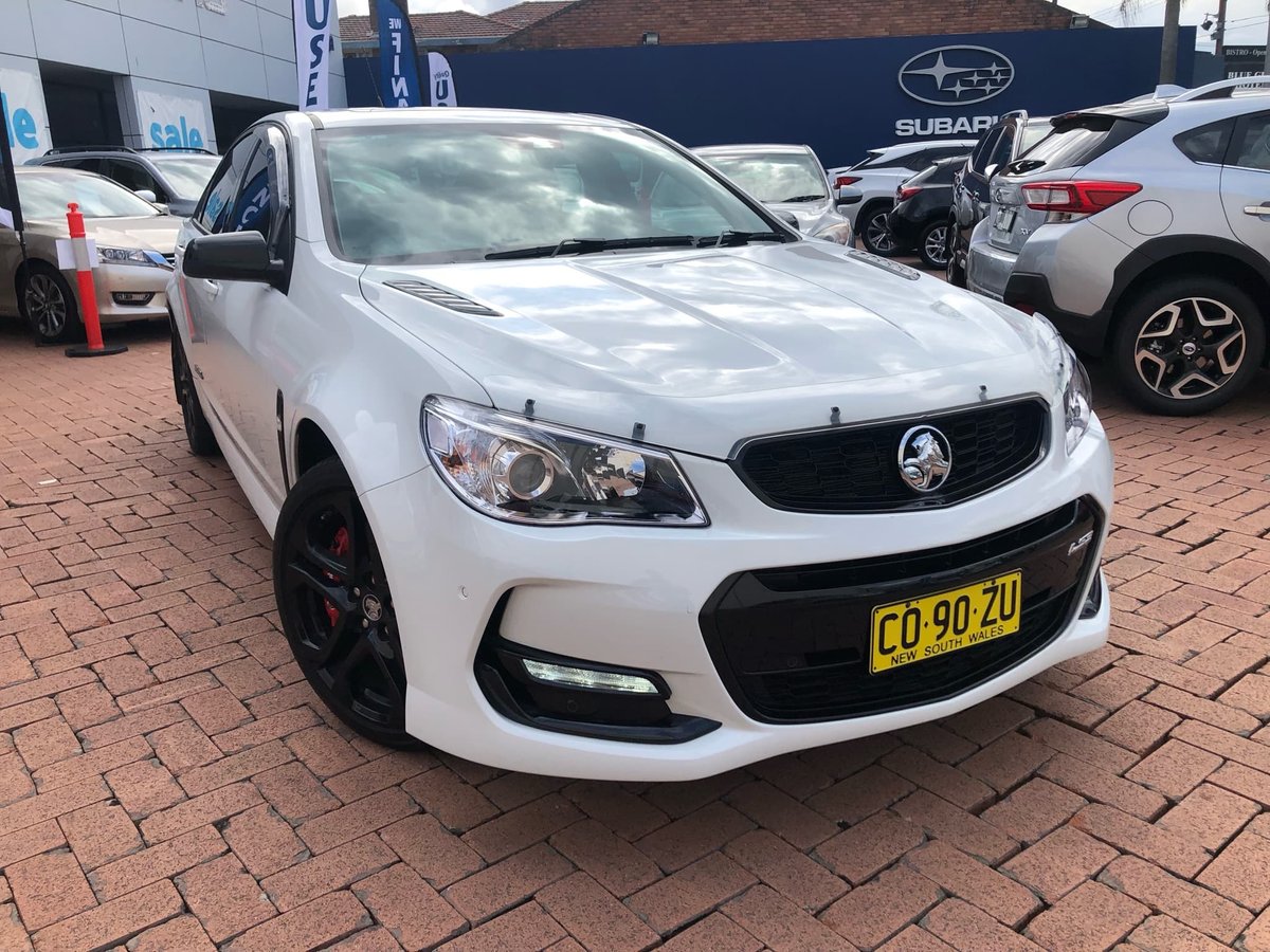 2016 Holden Commodore Ss V Redline Vf Series Ii My16 White For