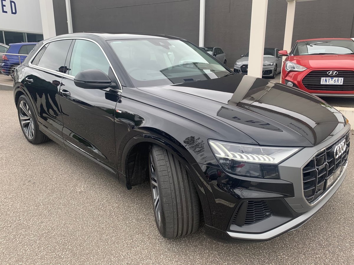 2018 Audi Q8 55 TFSI 4M MY19 Four Wheel Drive Black