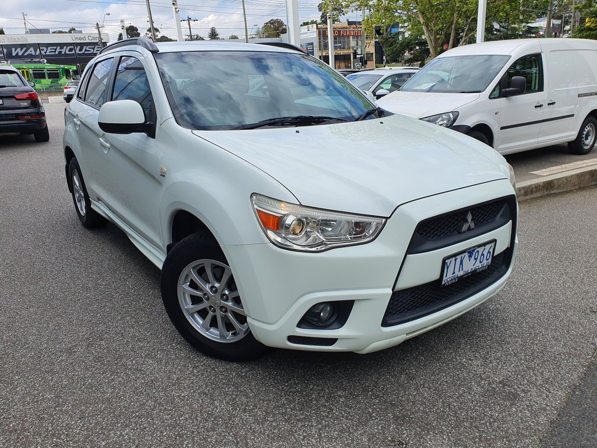 2011 Mitsubishi ASX XA MY11 4X4 Constant White
