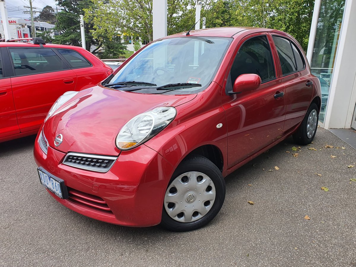 2009 Nissan Micra K12 Red
