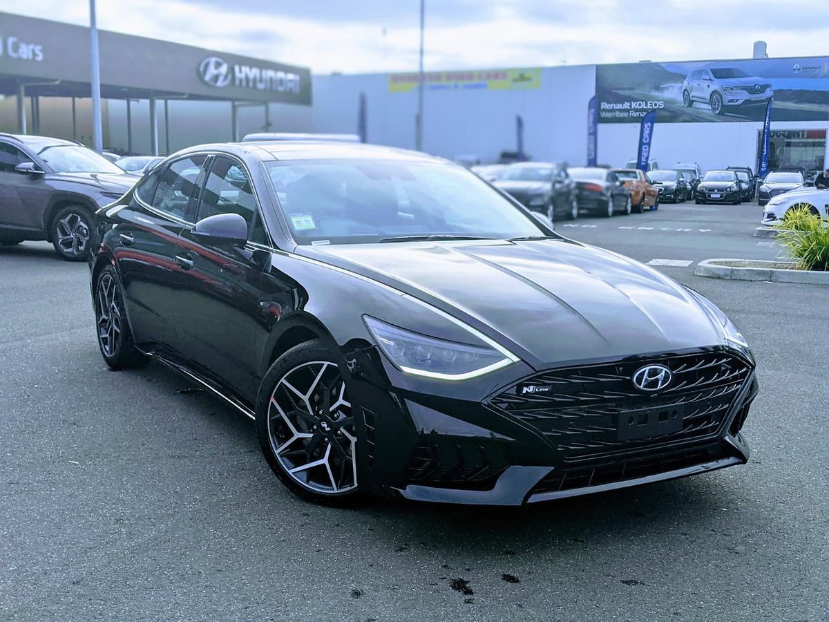 2021 Hyundai Sonata N Line DN8.V1 MY21 (Black) For Sale | Werribee Hyundai