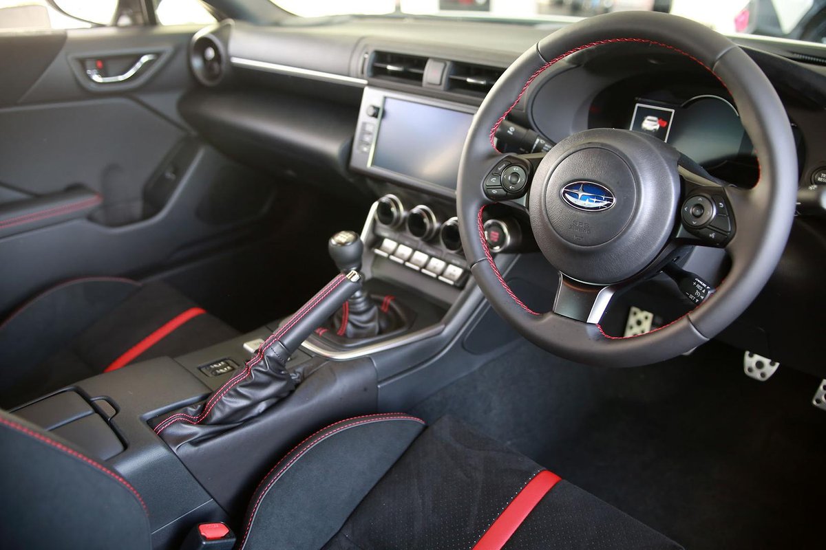 Subaru Brz White Interior