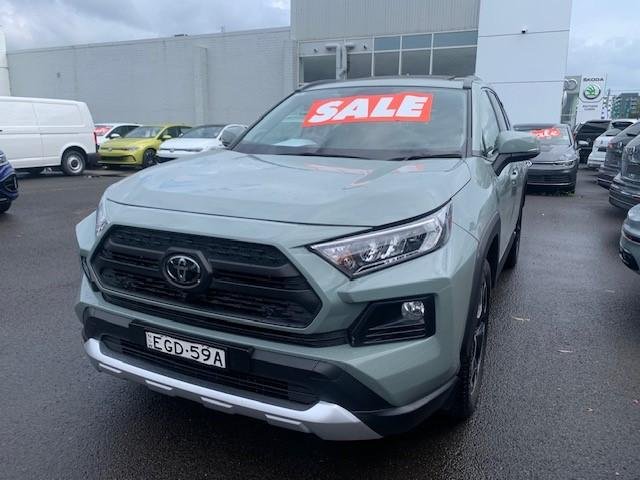 2019 Toyota RAV4 Edge AXAA54R AWD For Sale in Wollongong, NSW (Jungle Khaki) - Southern Classic Cars