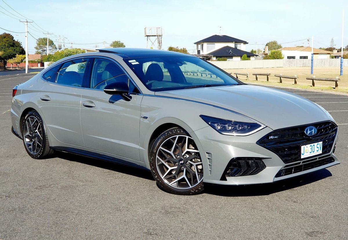 2021 Hyundai Sonata N Line DN8.V1 MY21 For Sale in Devenport, TAS (Grey) Buckby Motors Demo