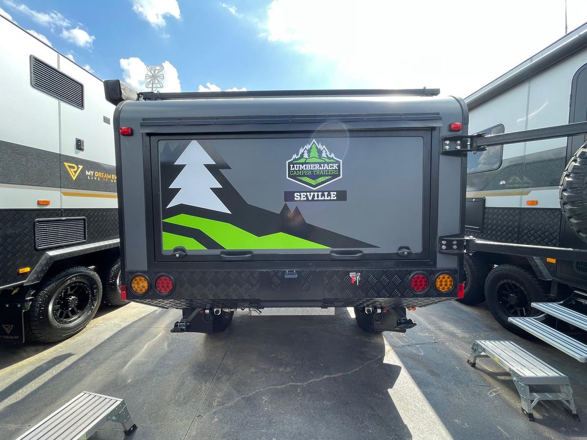 2024 Lumberjack Seville Series II 12FT Family POD Camper With Bunks