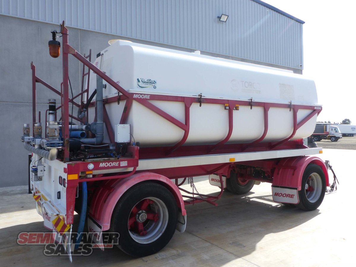 2006 Moore 12,000 Litre Water Tanker Super DOG Trailer For Sale in