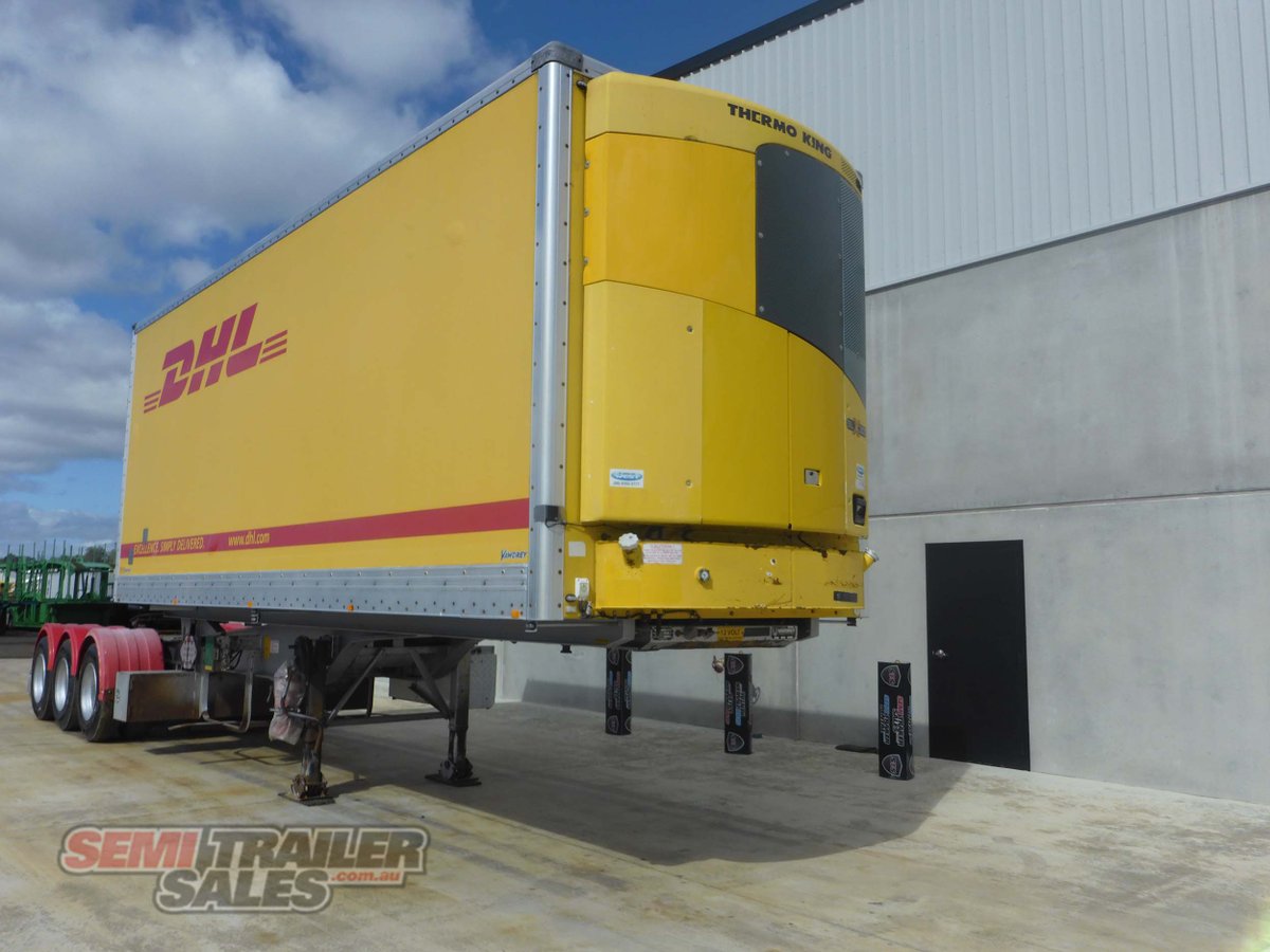 2012 Vawdrey 12 Pallet Rollback Refrigerated Pantech A Trailer Double