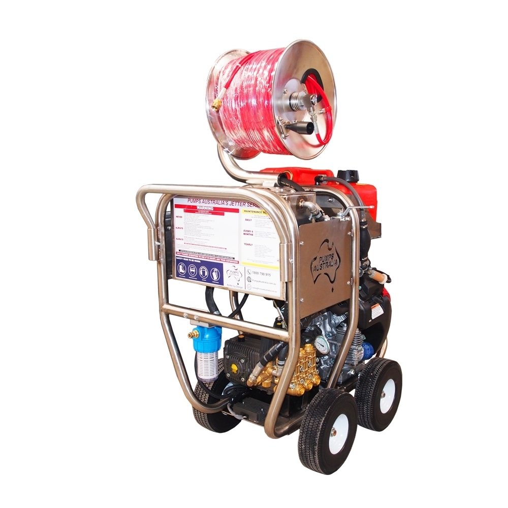 Pumps Australia DJ21350 GX690 Honda Powered Drain Cleaner For Sale in