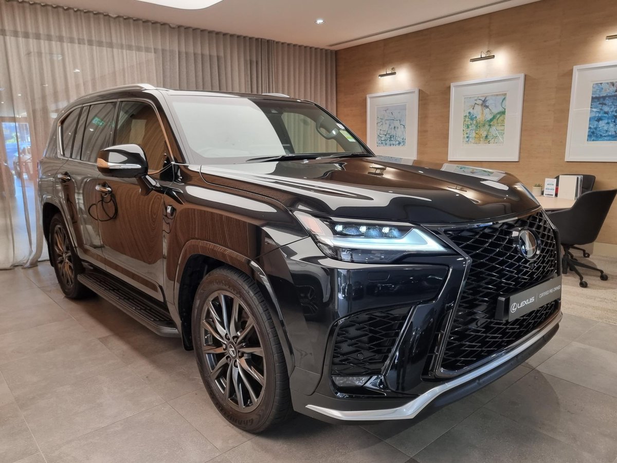 2022 Lexus LX 500d F Sport FJA310R 4X4 Dual Range For Sale in Chatswood, NSW (GRAPHITE BLACK