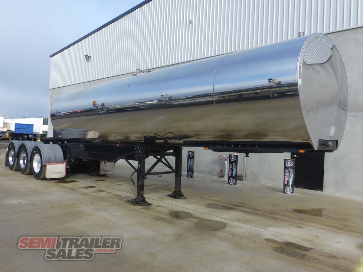 2000 Marshall Lethlean Stainless Steel Tanker A Trailer For Sale in