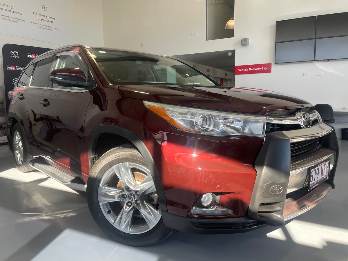 2016 TOYOTA KLUGER GRANDE (4x4) GSU55R For Sale in Maroochydore, QLD