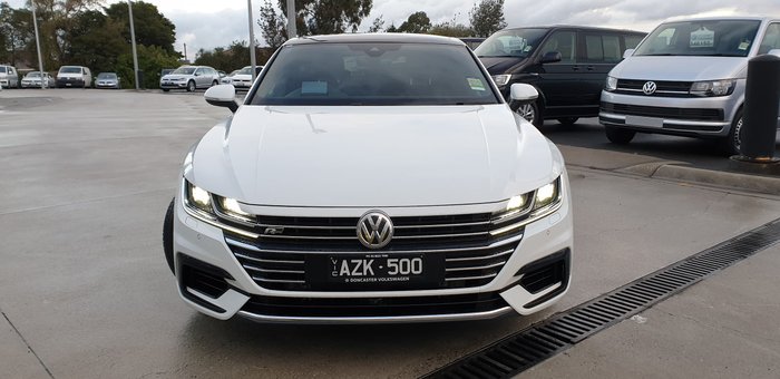 2019 Volkswagen Arteon 206TSI R-Line 3H MY19 Four Wheel Drive White