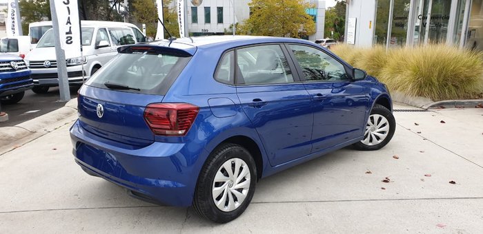 2019 Volkswagen Polo 70TSI Trendline AW MY19 Blue