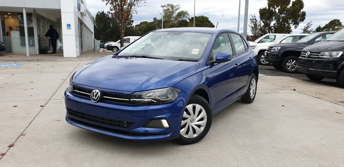 2019 Volkswagen Polo 70TSI Trendline AW MY19 Blue
