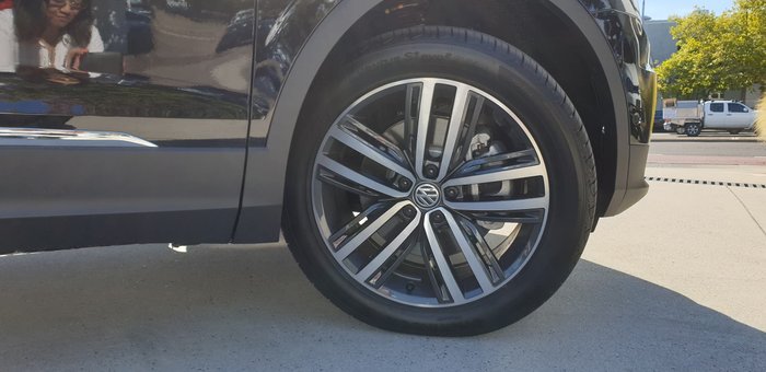 2019 Volkswagen Tiguan 162TSI Highline 5N MY19.5 Four Wheel Drive Black