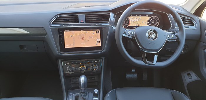 2019 Volkswagen Tiguan 162TSI Highline 5N MY19.5 Four Wheel Drive Black