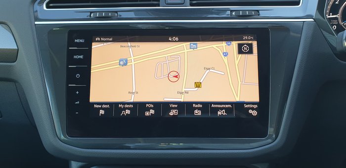 2019 Volkswagen Tiguan 162TSI Highline 5N MY19.5 Four Wheel Drive Black