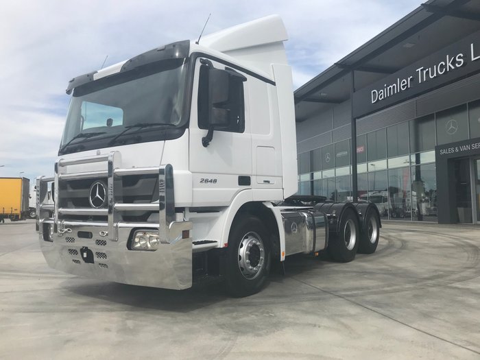 2012 Mercedes Benz 2648 LOW ROOF SLEEPER WHITE