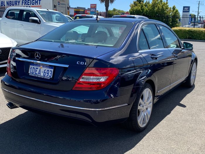 2011 Mercedes-Benz C-Class C250 CDI BlueEFFICIENCY Avantgarde W204 MY11 Blue