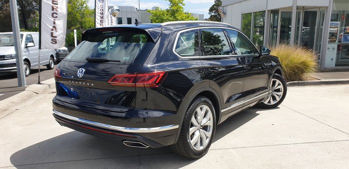 2019 Volkswagen Touareg 190TDI Premium CR MY20 Four Wheel Drive Black