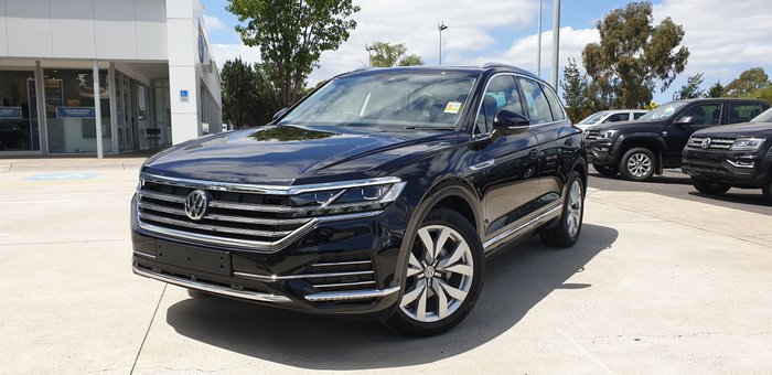 2019 Volkswagen Touareg 190TDI Premium CR MY20 Four Wheel Drive Black