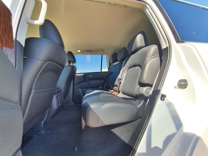 2019 Nissan Patrol Ti Y62 Series 5 MY20 4X4 Dual Range White