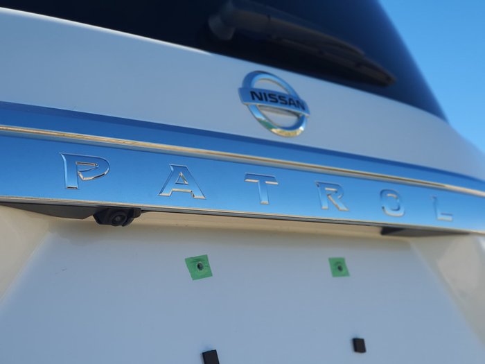 2019 Nissan Patrol Ti Y62 Series 5 MY20 4X4 Dual Range White