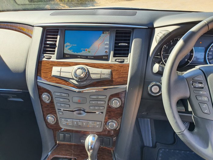 2019 Nissan Patrol Ti Y62 Series 5 MY20 4X4 Dual Range White