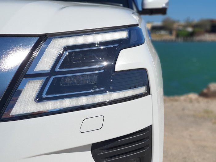 2019 Nissan Patrol Ti Y62 Series 5 MY20 4X4 Dual Range White