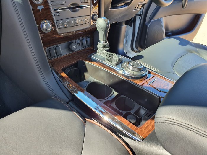 2019 Nissan Patrol Ti Y62 Series 5 MY20 4X4 Dual Range White