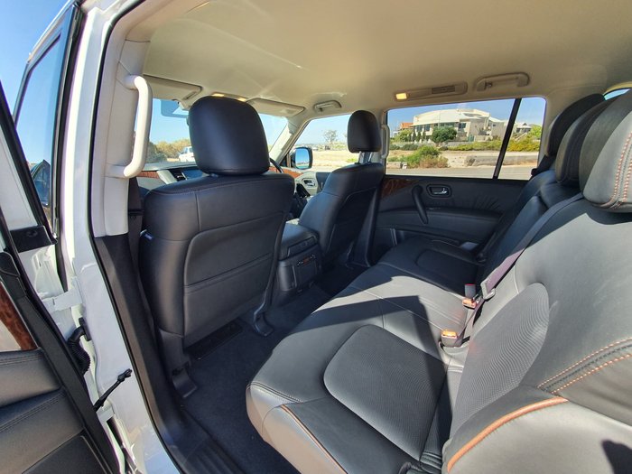 2019 Nissan Patrol Ti Y62 Series 5 MY20 4X4 Dual Range White