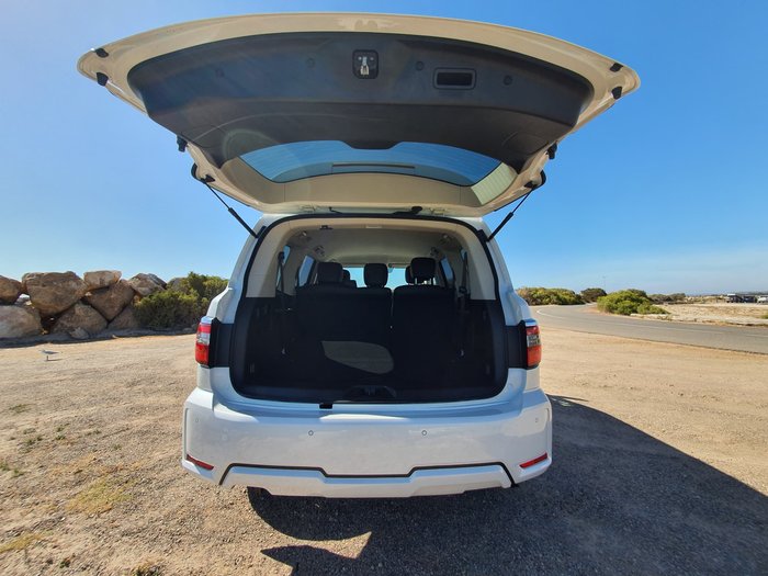 2019 Nissan Patrol Ti Y62 Series 5 MY20 4X4 Dual Range White