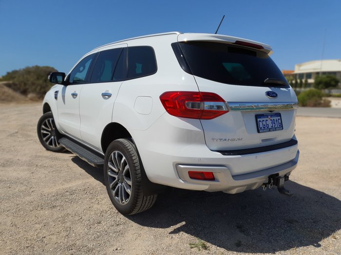 2019 Ford Everest Titanium UA II MY19.75 4X4 Dual Range White