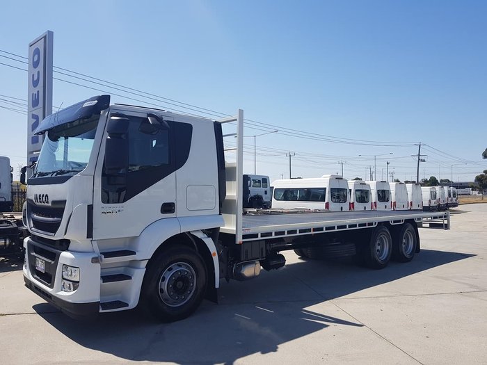 2020 IVECO STRALIS ATI 360 6X2 WITH 9M TRAY null null White