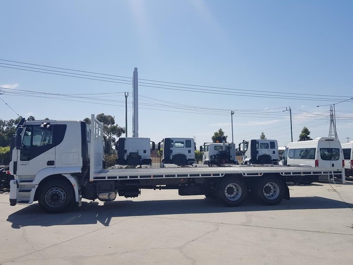 2020 IVECO STRALIS ATI 360 6X2 WITH 9M TRAY null null White