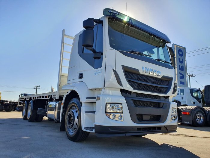 2020 IVECO STRALIS ATI 360 6X2 WITH 9M TRAY null null White