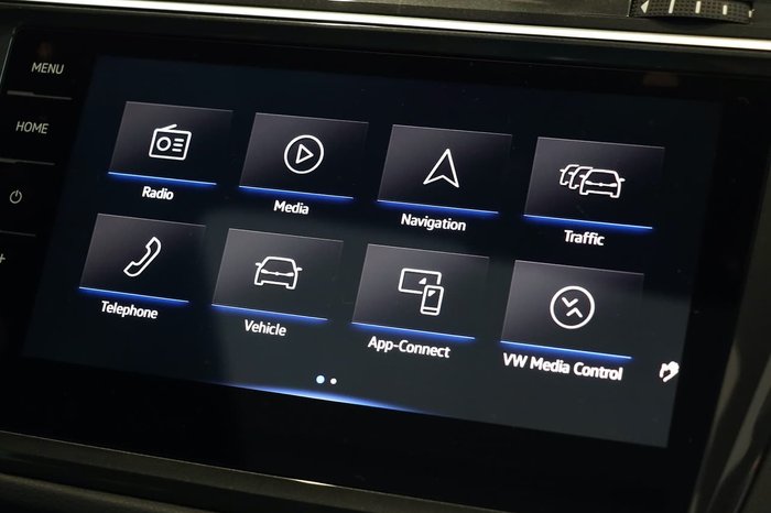 2019 Volkswagen Tiguan 162TSI Highline 5N MY20 Four Wheel Drive Black