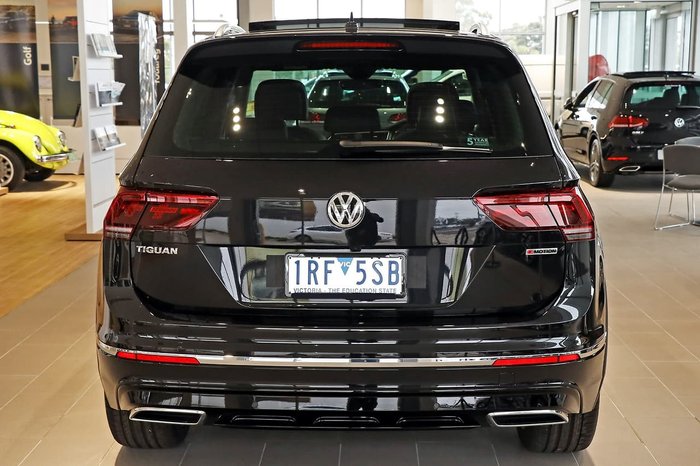 2019 Volkswagen Tiguan 162TSI Highline 5N MY20 Four Wheel Drive Black