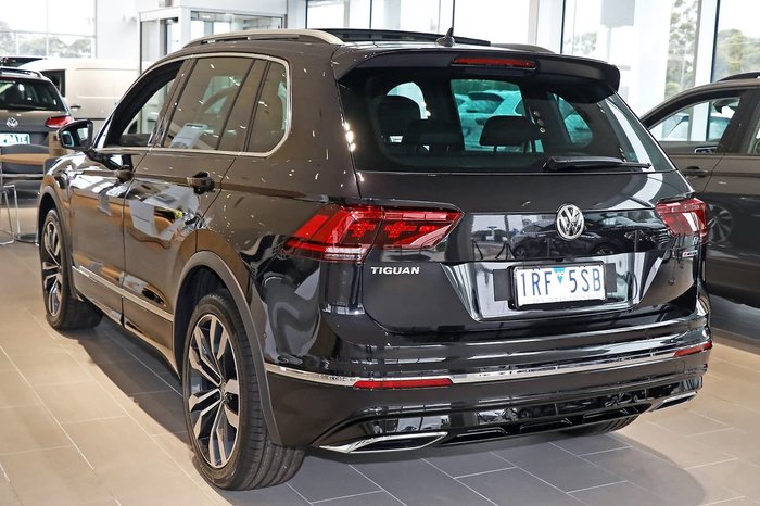 2019 Volkswagen Tiguan 162TSI Highline 5N MY20 Four Wheel Drive Black