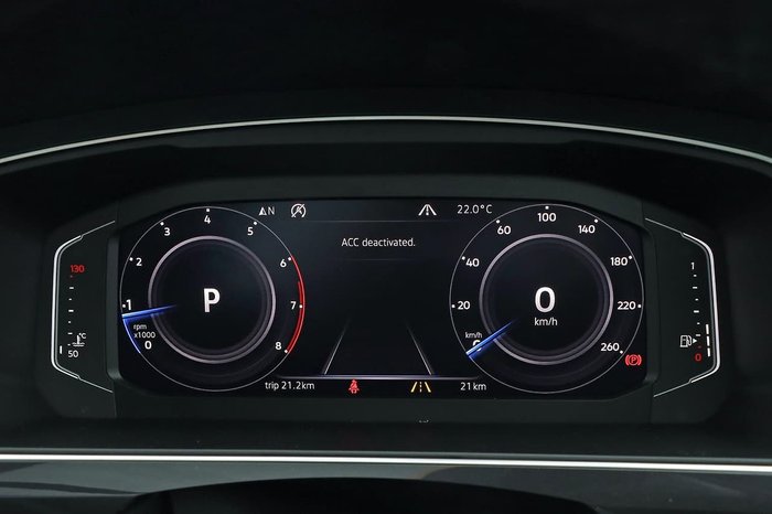 2019 Volkswagen Tiguan 162TSI Highline 5N MY19.5 Four Wheel Drive Silver