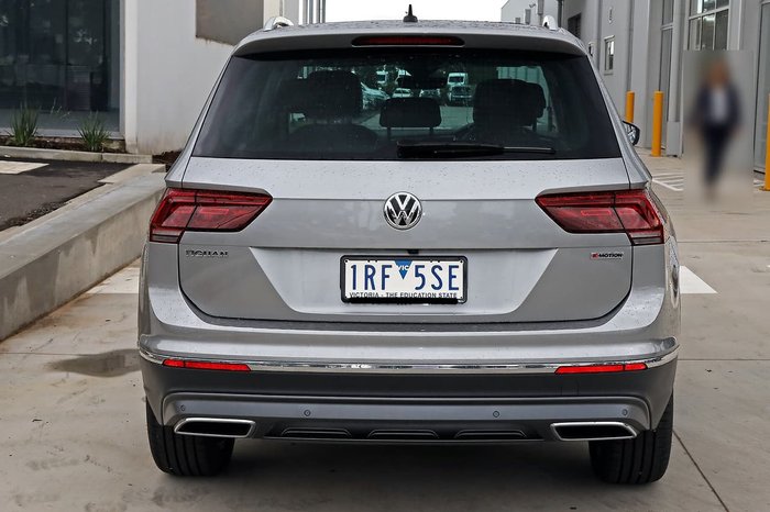 2019 Volkswagen Tiguan 162TSI Highline 5N MY19.5 Four Wheel Drive Silver