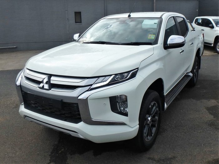 2018 Mitsubishi Triton GLS MR MY19 4X4 Dual Range White