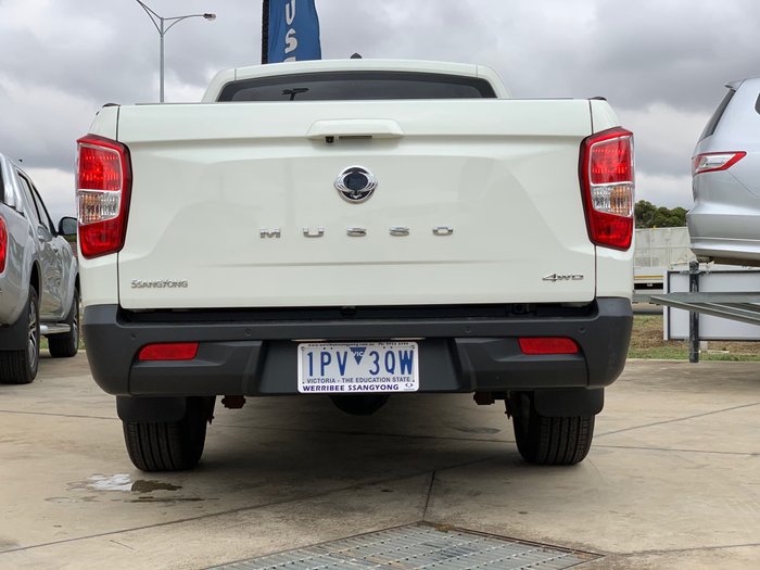 2019 SsangYong Musso Ultimate Q200 4X4 Dual Range White