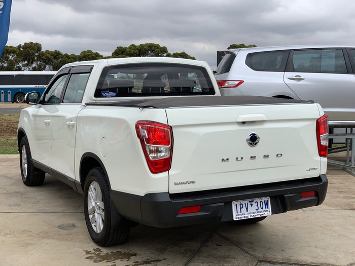 2019 SsangYong Musso Ultimate Q200 4X4 Dual Range White