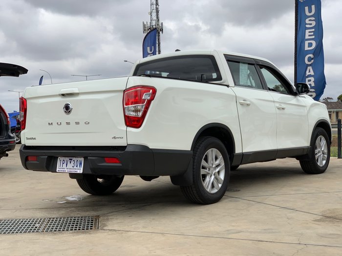2019 SsangYong Musso Ultimate Q200 4X4 Dual Range White