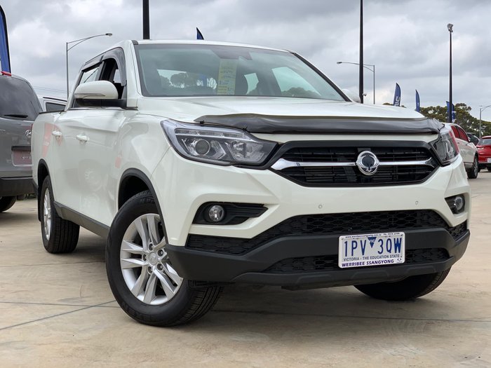 2019 SsangYong Musso Ultimate Q200 4X4 Dual Range White