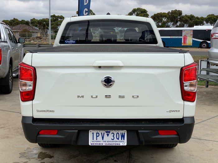 2019 SsangYong Musso Ultimate Q200 4X4 Dual Range White