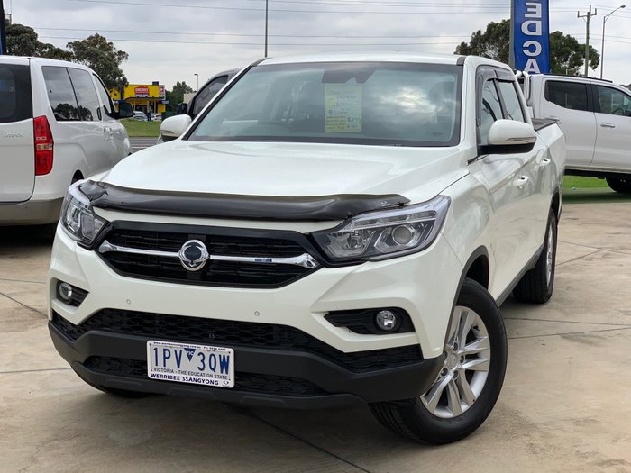 2019 SsangYong Musso Ultimate Q200 4X4 Dual Range White