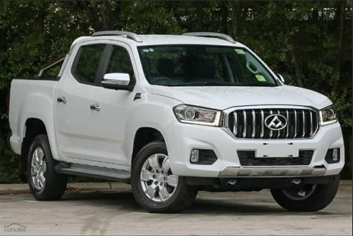 2019 LDV T60 LUXE SK8C 4X4 Dual Range White