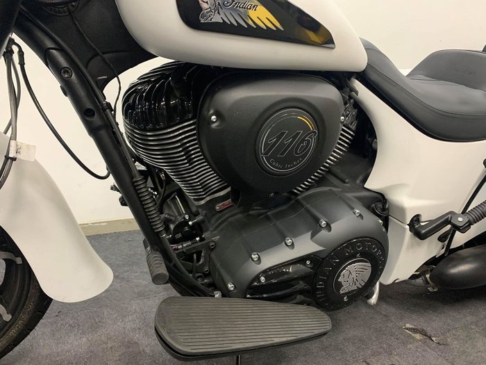 2020 Indian SPRINGFIELD DARK HORSE WHITE